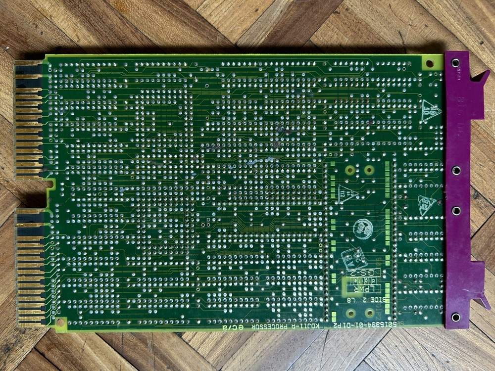 Kevex Card Input Chassis with 7 boards:Digital 5015394-01-D1P2 KDJ11-A Processor