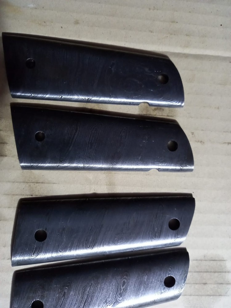Grip 1911 pistol Damascus grips customized 1911 grips