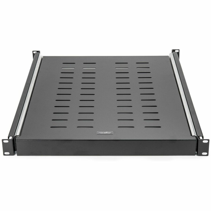 Rocstor 19" Adjustable Sliding Server Rack Cabinet Shelf (y10e049b1)