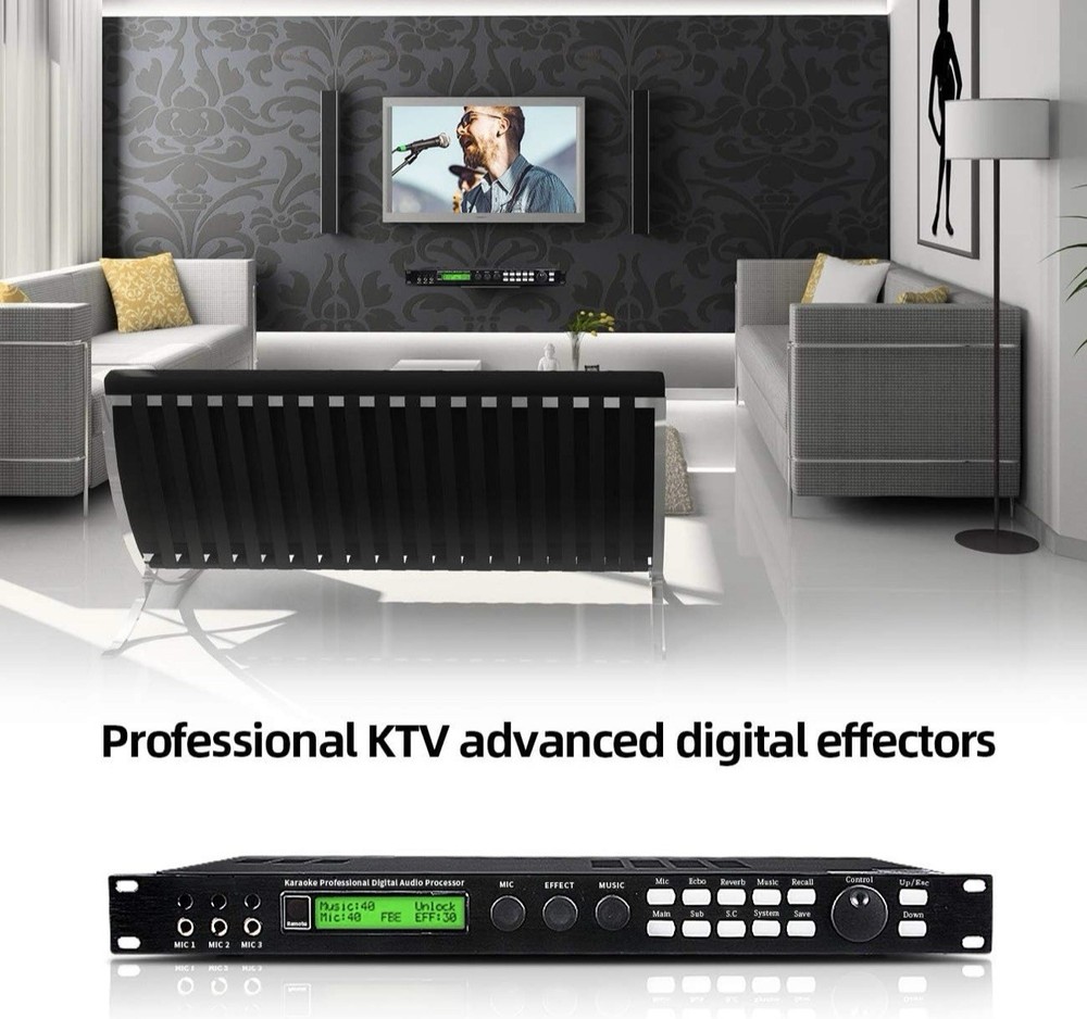 Depusheng X5 Karaoke Professional Digital Audio Processor