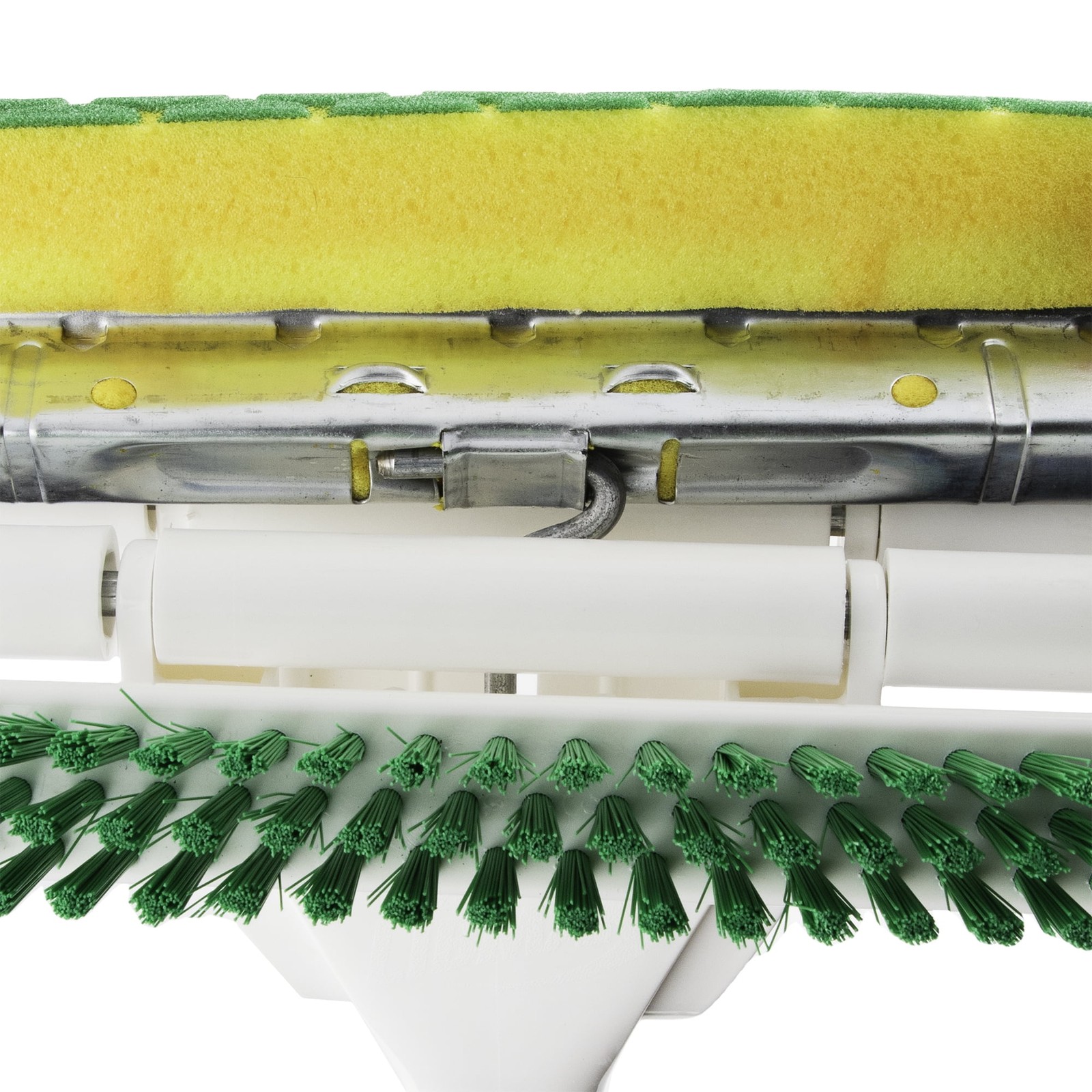 Libman Nitty Gritty Roller Sponge Mop with Scrub Brush