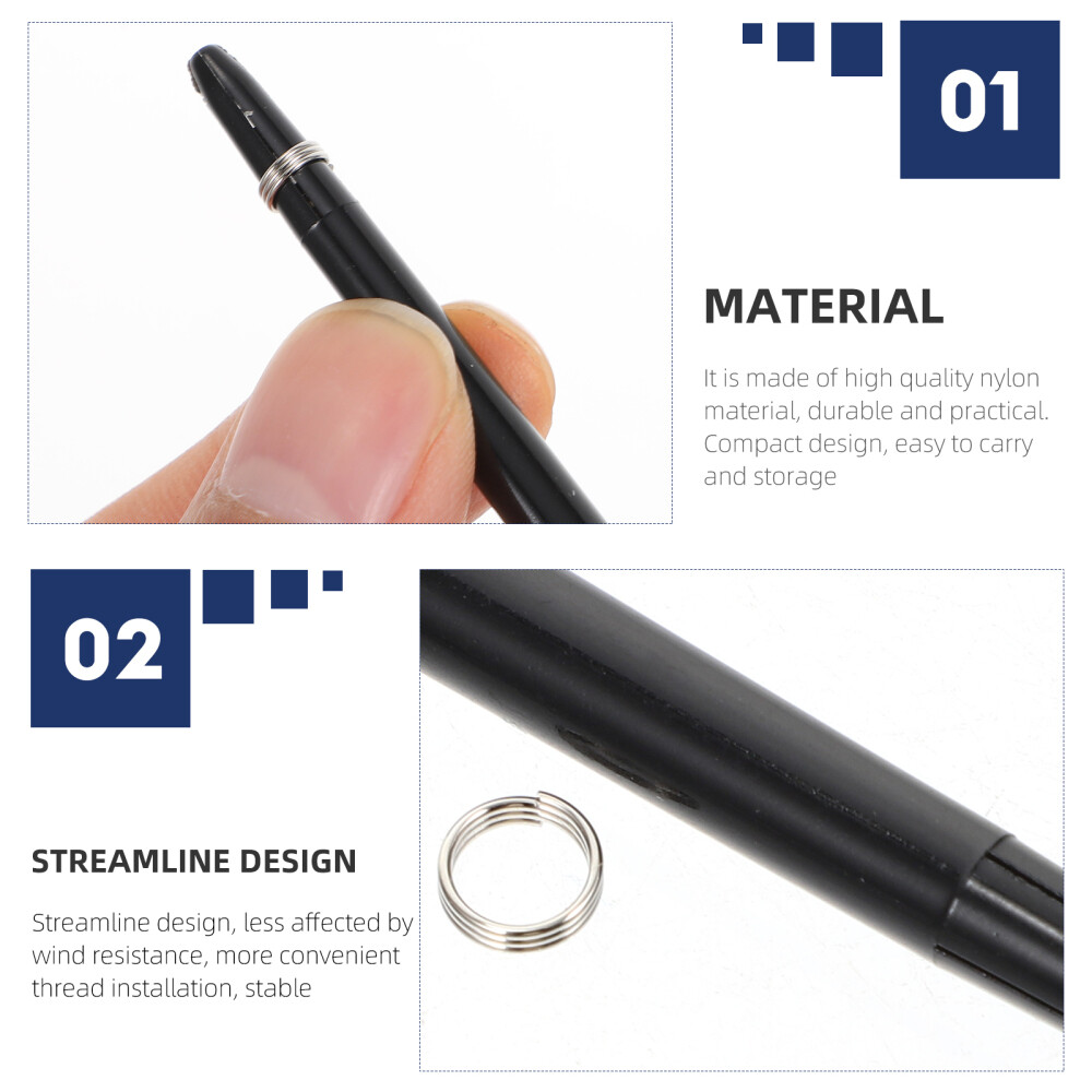 50 Sets Shafts Nylon Stems Thread Shafts Thread Rods Professional Replacement