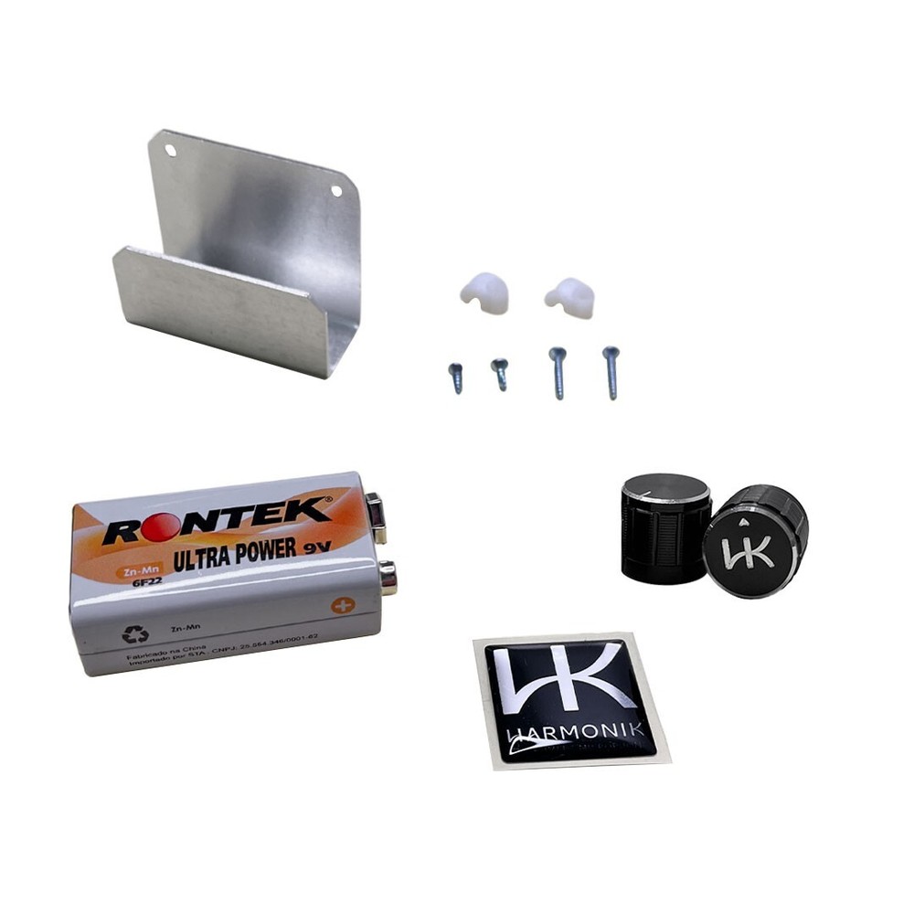 Microfone Acordeão Harmonik Model 501 HQ - Luz Led