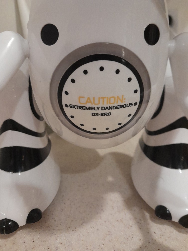 Sharper Image Interactive RC Robotosaur Dinosaur With Remote No Charger