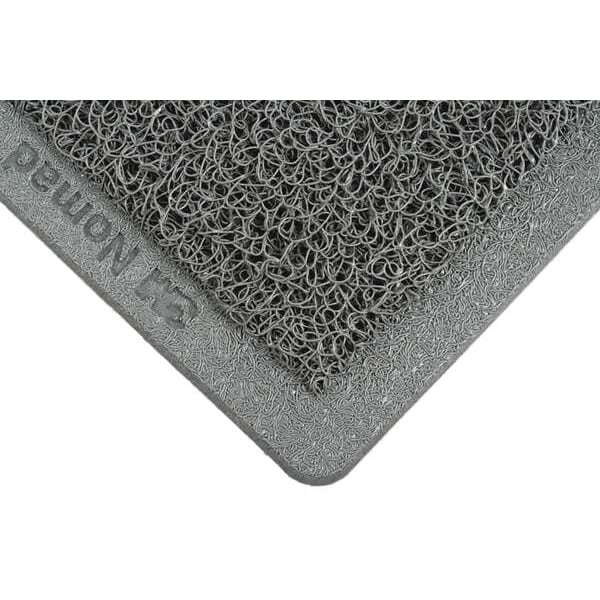 3M 6050 Entrance Mat, Vinyl, 7/16 In Thick, Gray, 3 Ft X 5 Ft