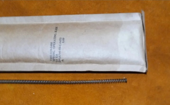 WWII M1 Carbine Operating Rod Spring USGI NOS