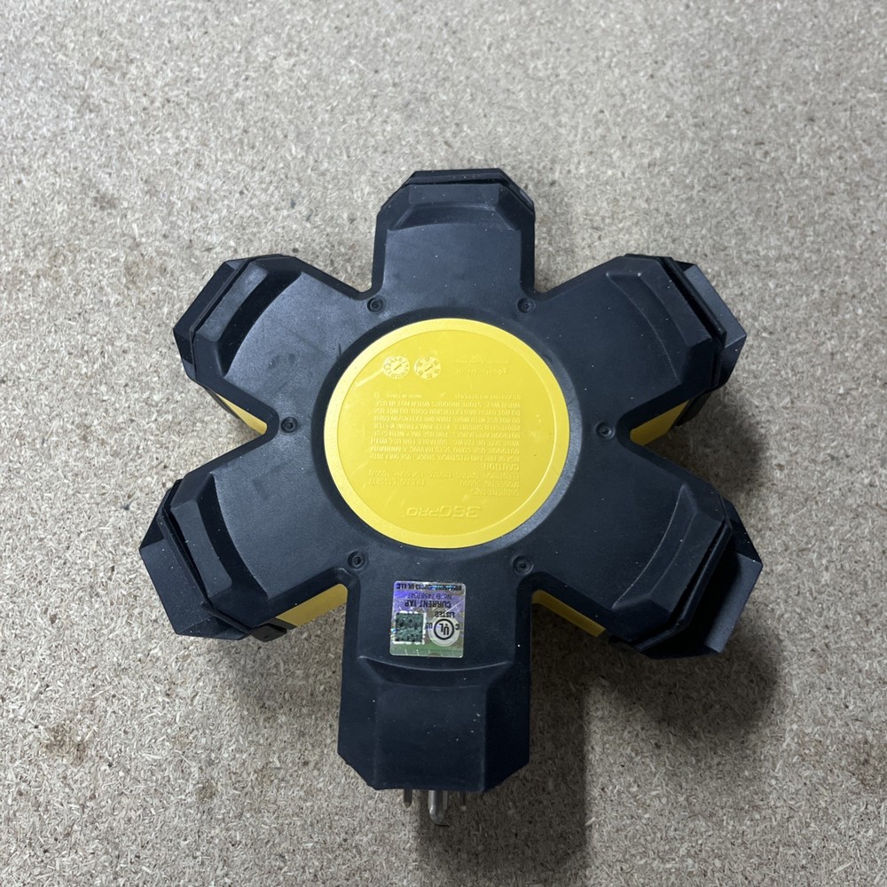 360 PRO Poer Strip 5 Single 110V Outlets