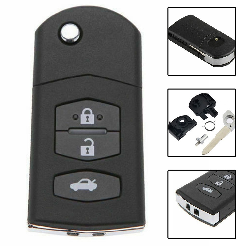 2005-2012 For Mazda 3 Car Key Shell Part Accessories Car High Quality Key Shell