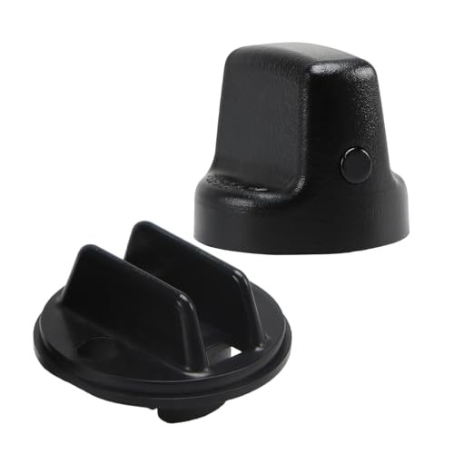 Ignition Key Knob Compatible with Mazda CX-9 MX-5 Miata, Inner & Outer Push