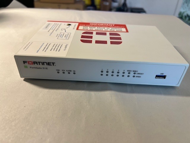 Fortinet FortiGate FG-51E Security Firewall Appliance – Used