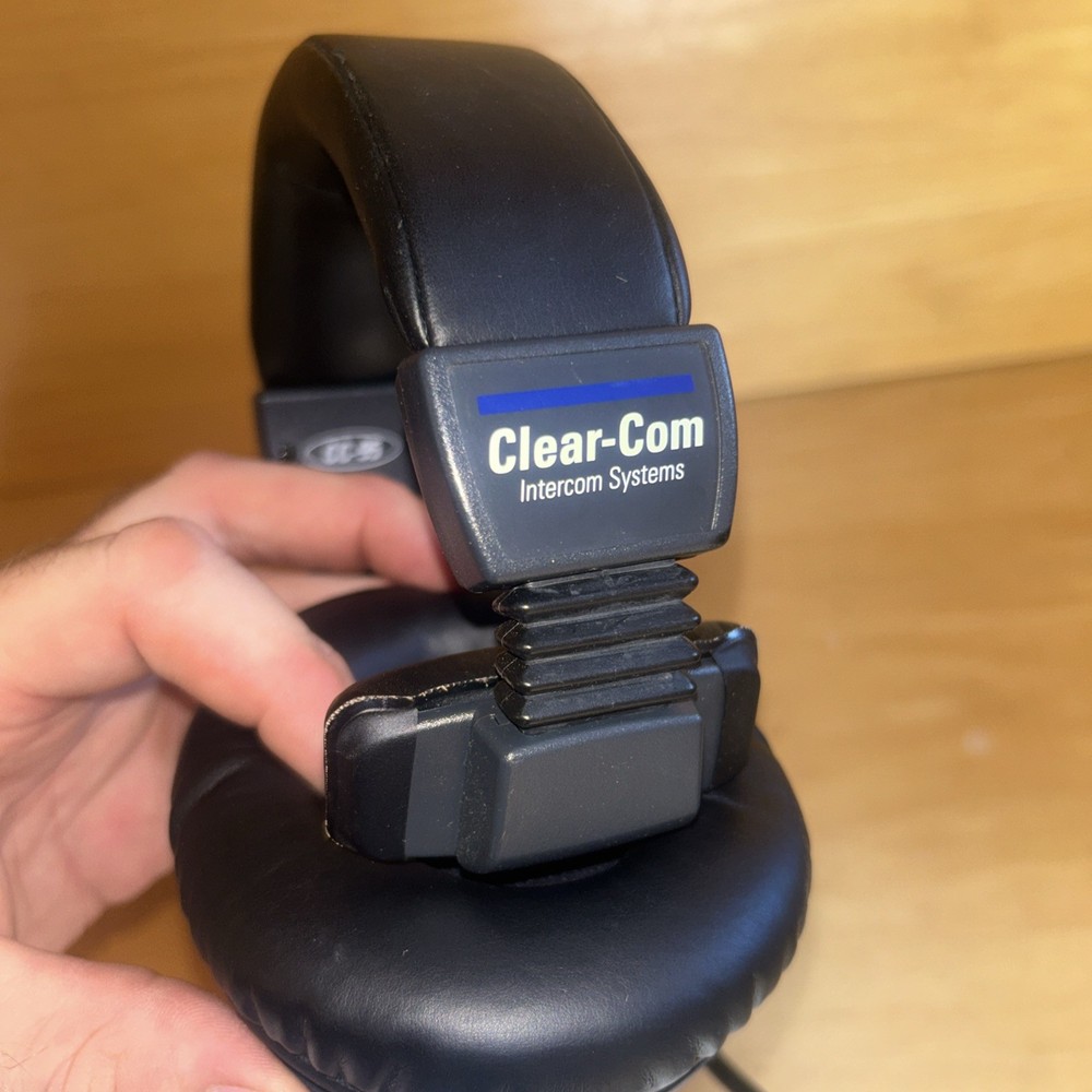 Clear-Com CC-95 Intercom Systems Single-Muff Headset Communication Headphones