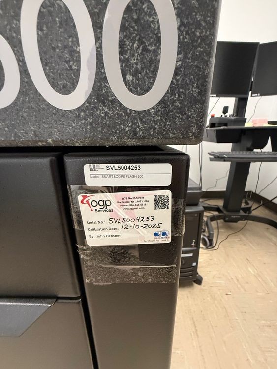 OGP SmartScope Flash 500 Large Capacity 3D Multisensor Dimensional Measuring ...