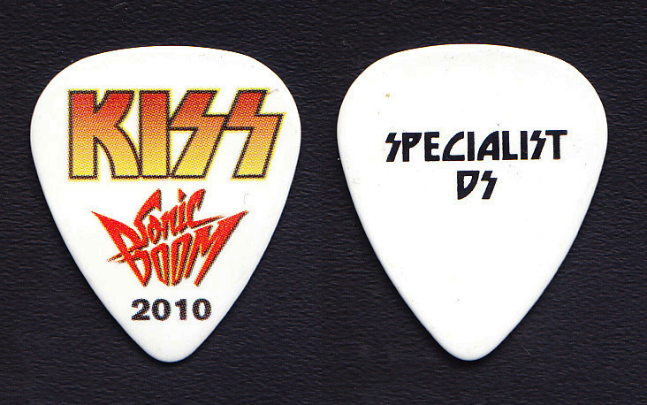 KISS Sonic Boom Specialist DS Tech Guitar Pick - 2010 Sonic Boom Tour