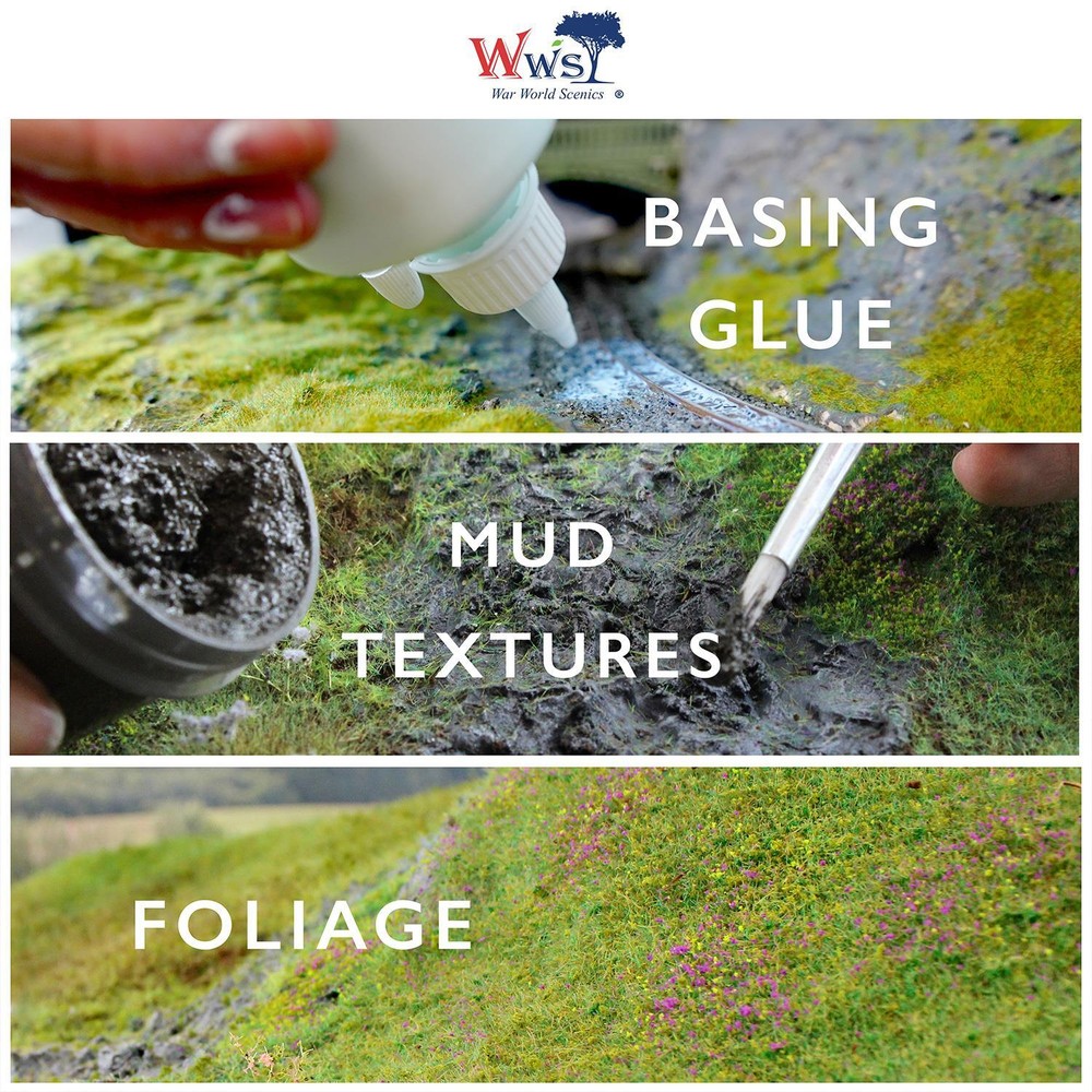 WWS 4mm Spring Static Grass | DIFFERENT SIZES | WSG4 | Model Scenery Material