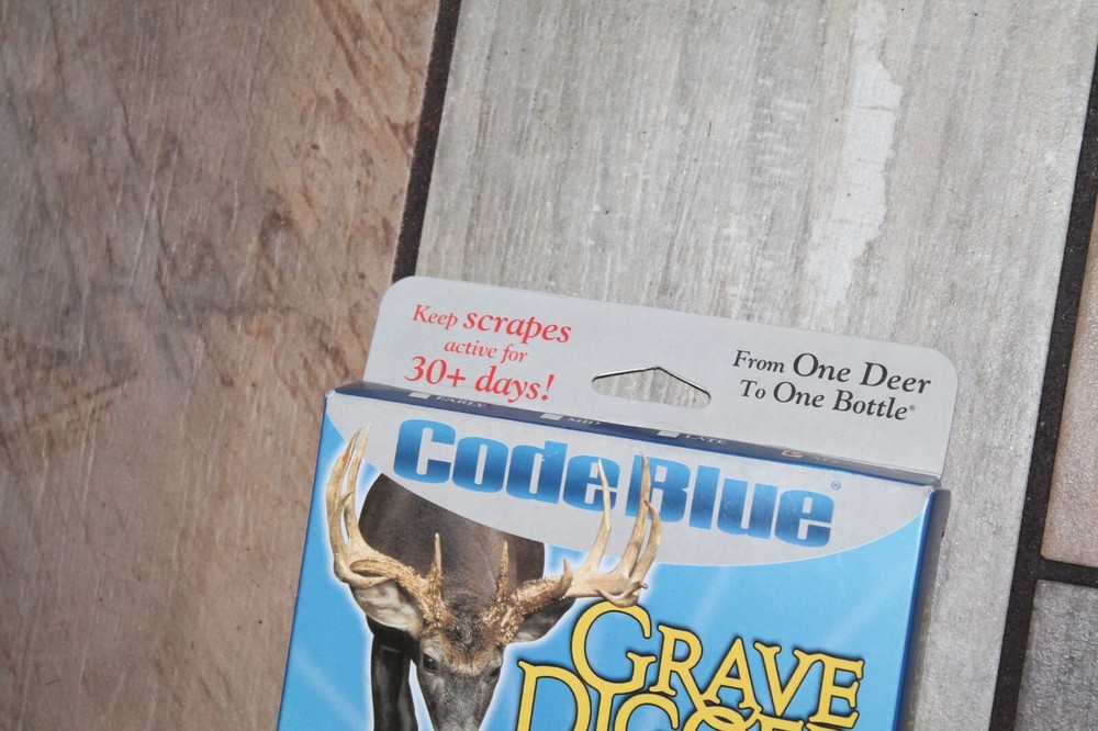 Code Blue Grave Digger Whitetail Buck Urine 8 oz. Soil Impregnated Time Release