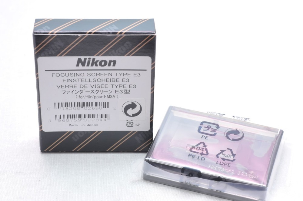 Nikon Focusing Screen Type E3  (Grid ) for FM3A fm3a e3 screen