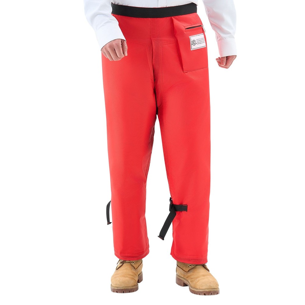 Chainsaw Safety Chaps: Class C, 8-Layer, Polyester/PP Core, Reinforced Stitching