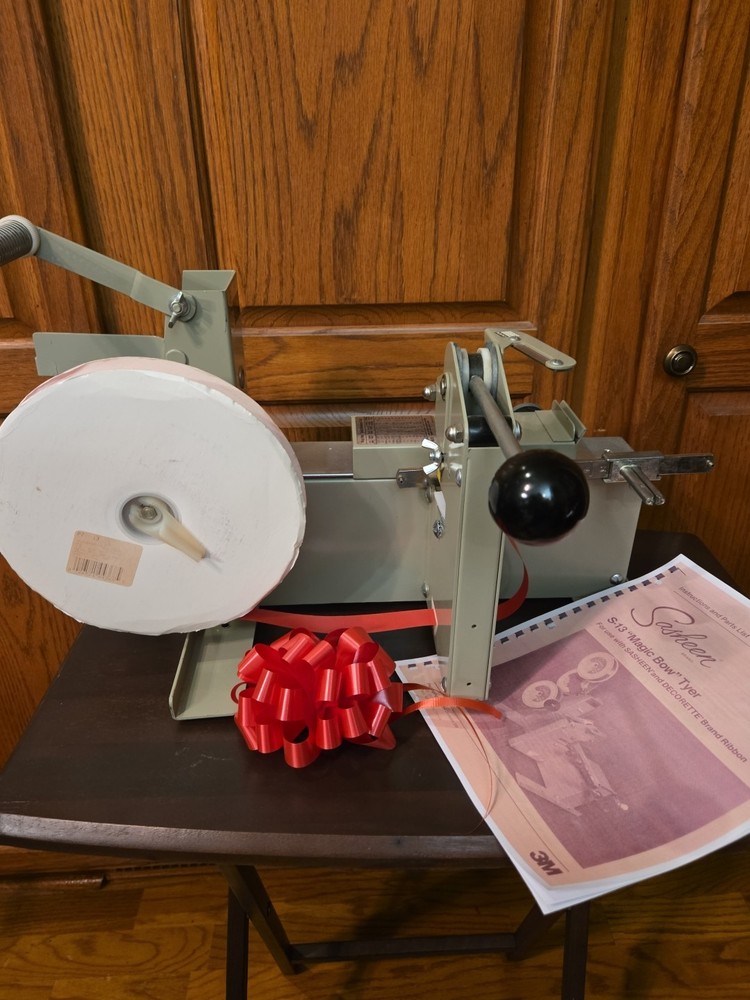 Vintage 3M Sasheen Magic Bow Maker Model S-13 Bow making Machine