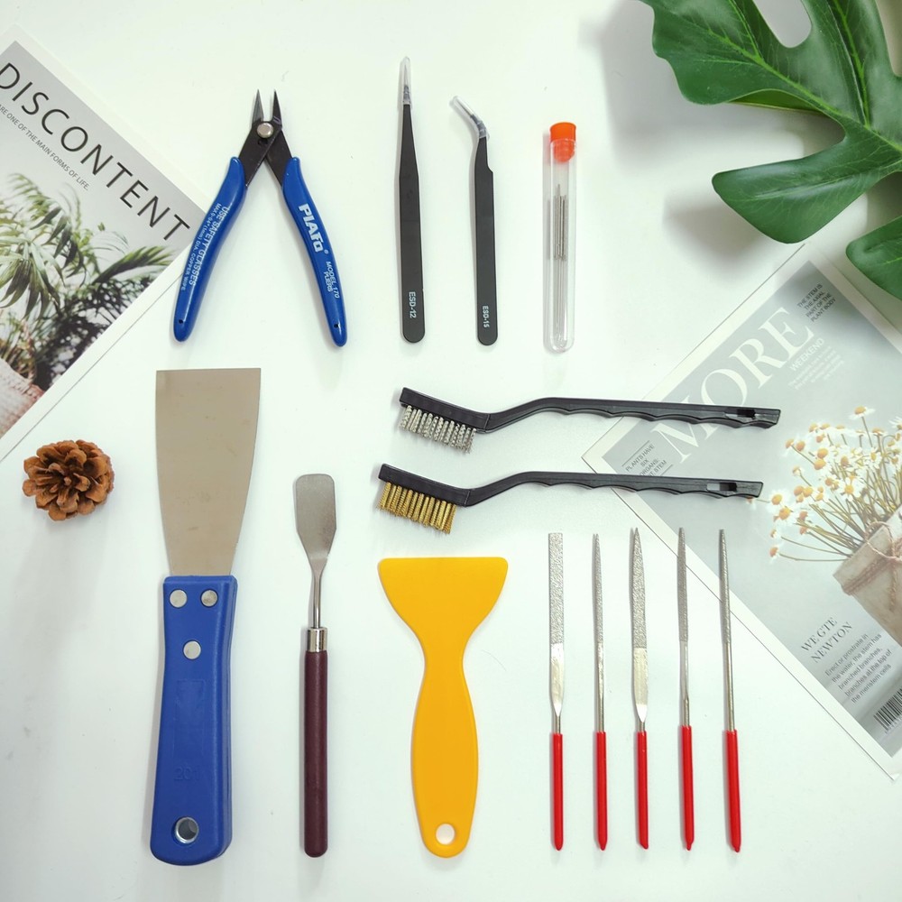 Lankki 23Pcs 3D Printer Tool Kit, Accessories Removal Tools 23 Pcs