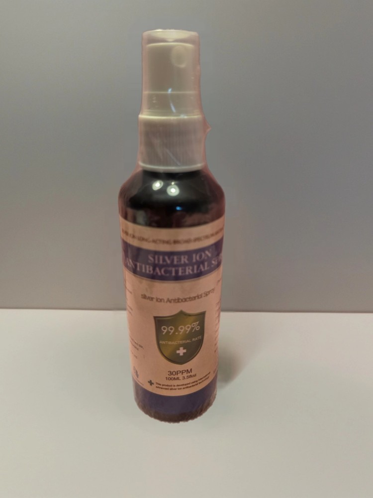 Silver Ion Antibacterial Spray  30PPM 100 Ml