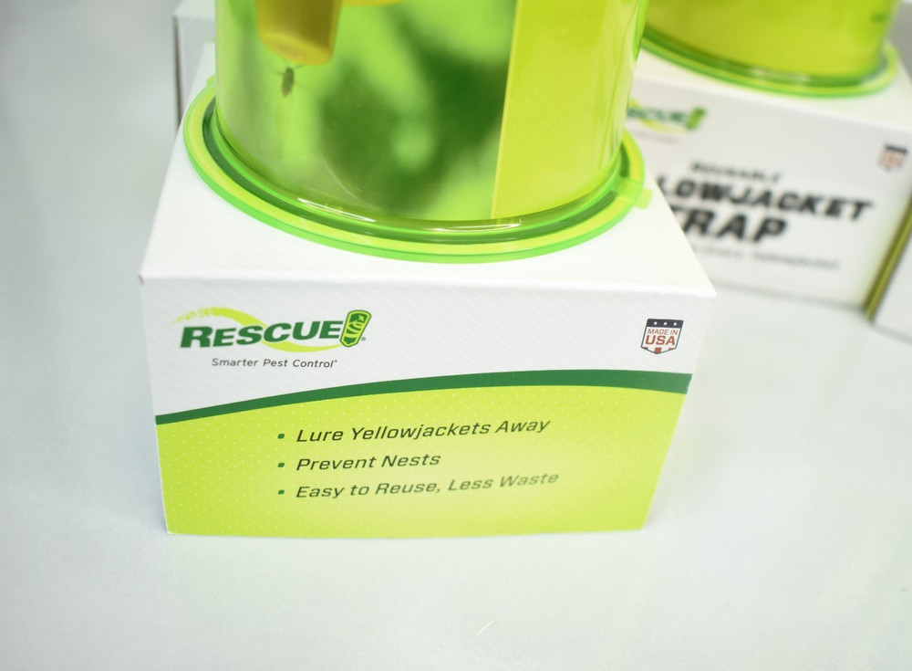 RESCUE! Reusable Yellowjacket Trap, (2 PACK) - NEW Yellow Jacket