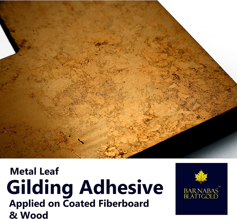 Gilding Adhesive Professional Quality, Water Based Gold Leaf Sheets Size 120Ml