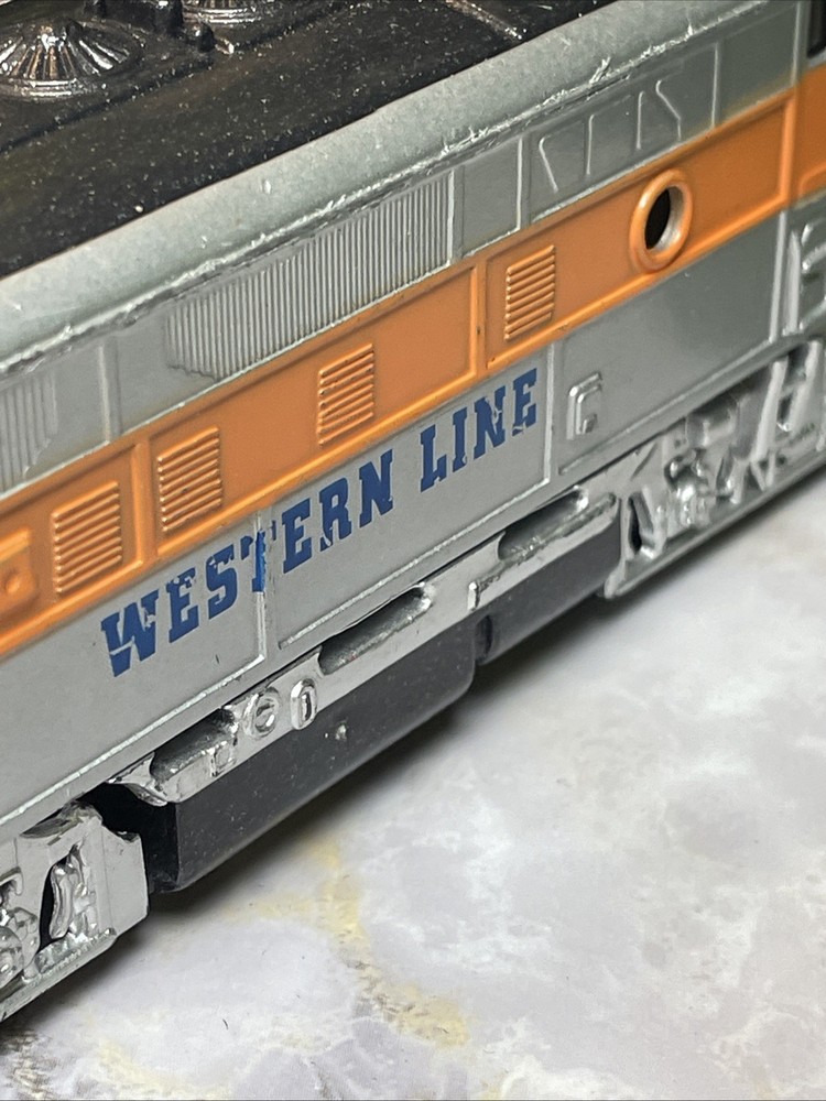 VTG, Schylling, Western Line, 10183, Pull Back Action Train, Works Downhill.