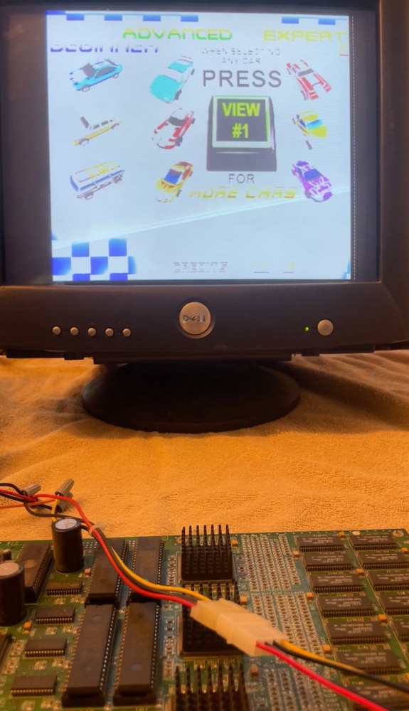 Working Rush the Rock Main Board