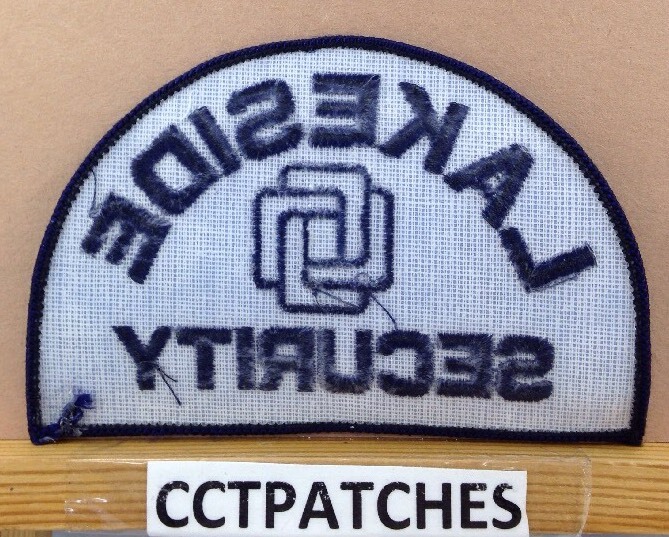 LAKESIDE SECURITY MICHIGAN (POLICE) SHOULDER PATCH MI