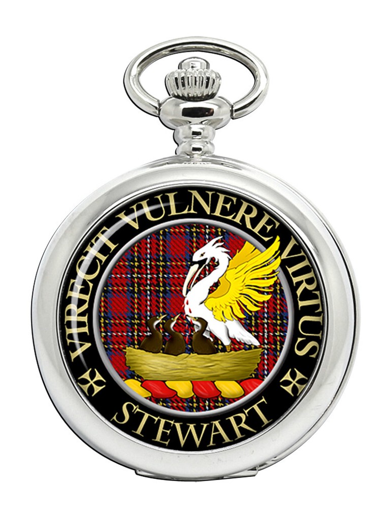 Stewart Scottish Clan Pocket Watch