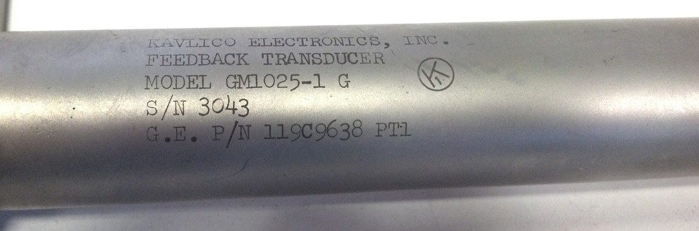 Kavlico GM1025-1 G Linear Position Transducer