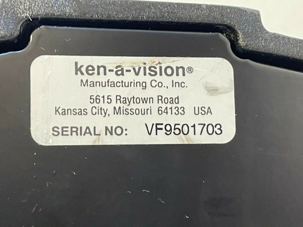 Ken-A-Vision Document Camera - No Power Supply or Cable