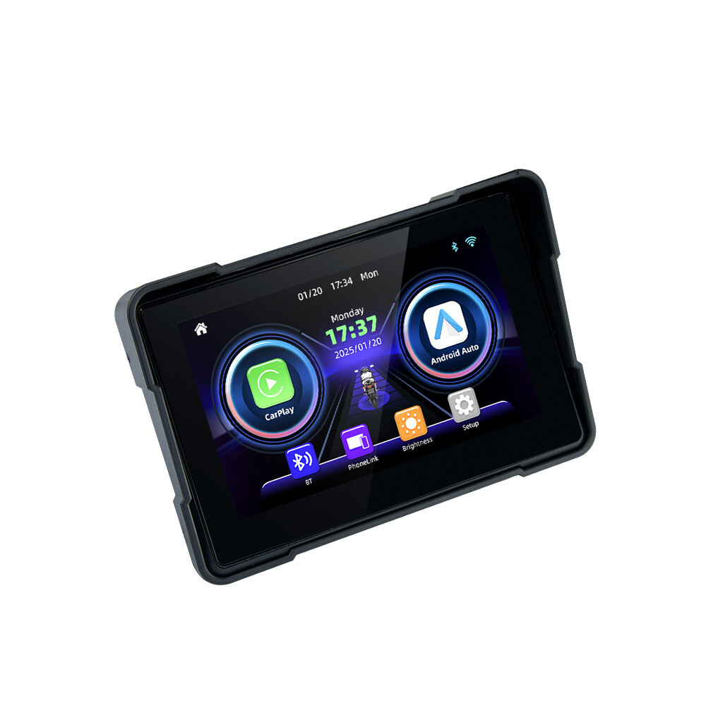 Universal Portable Linux Motorcycle Navigation 5"IPS Screen IP67 Carplay BT5.0