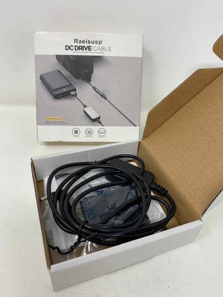 Raeisusp 5-8.4V USB Drive Cable ACK-E12 Mobile Power Supply + DR-E12 DC Coupler