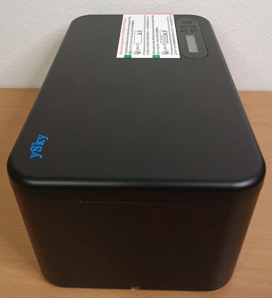 ySky Safe Timed Lock Box, Phone Lock Box with Timer Unplug from Phones,