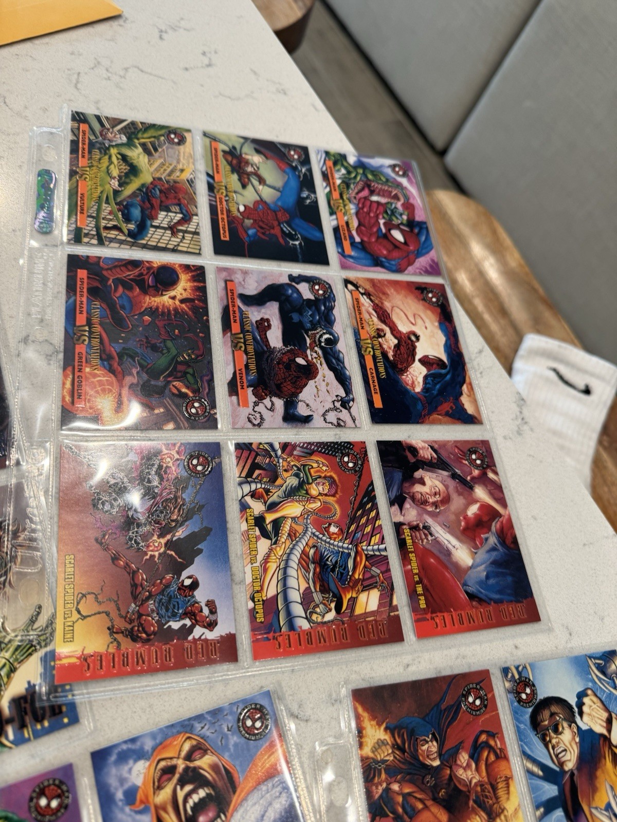 1996 Skybox Marvel Spider-Man Premium - Complete 100 Card Set