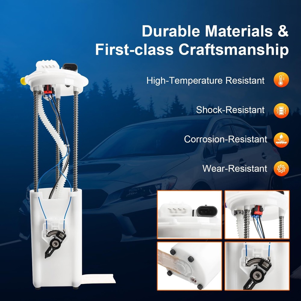 Electric Fuel Pump Assembly w/Level Sensor & Sending Unit Compatible with...