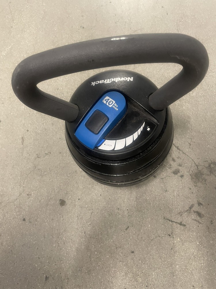 Nordictrack 40 Lbs Kettle Bell