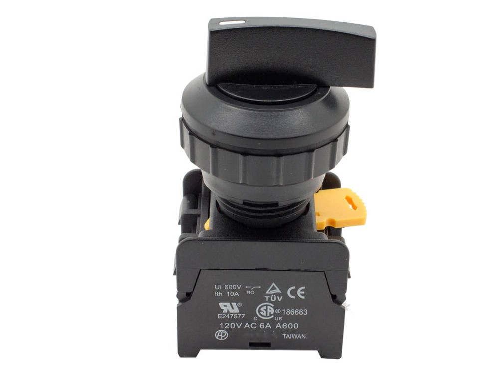 ATI LCS-303 30mm Selector Switch Maintained 2NO Normally Open 3 Positions