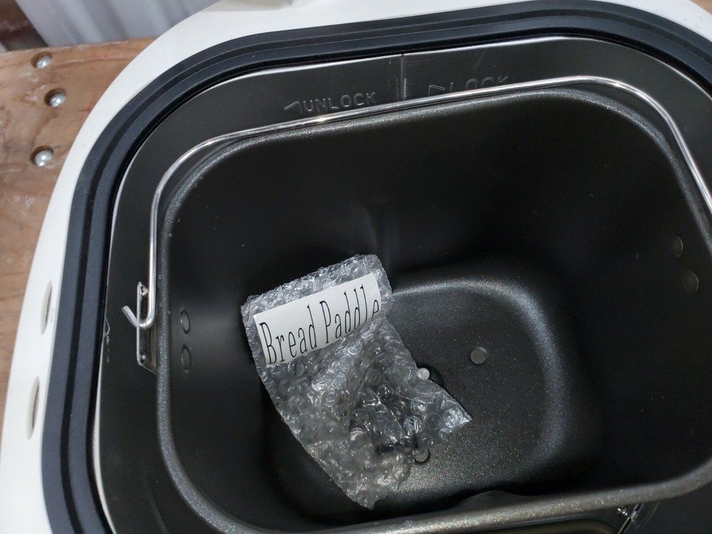 Hamilton Beach 29881 Type BM07 Digital Bread Machine, Bread Maker White - 2lbs