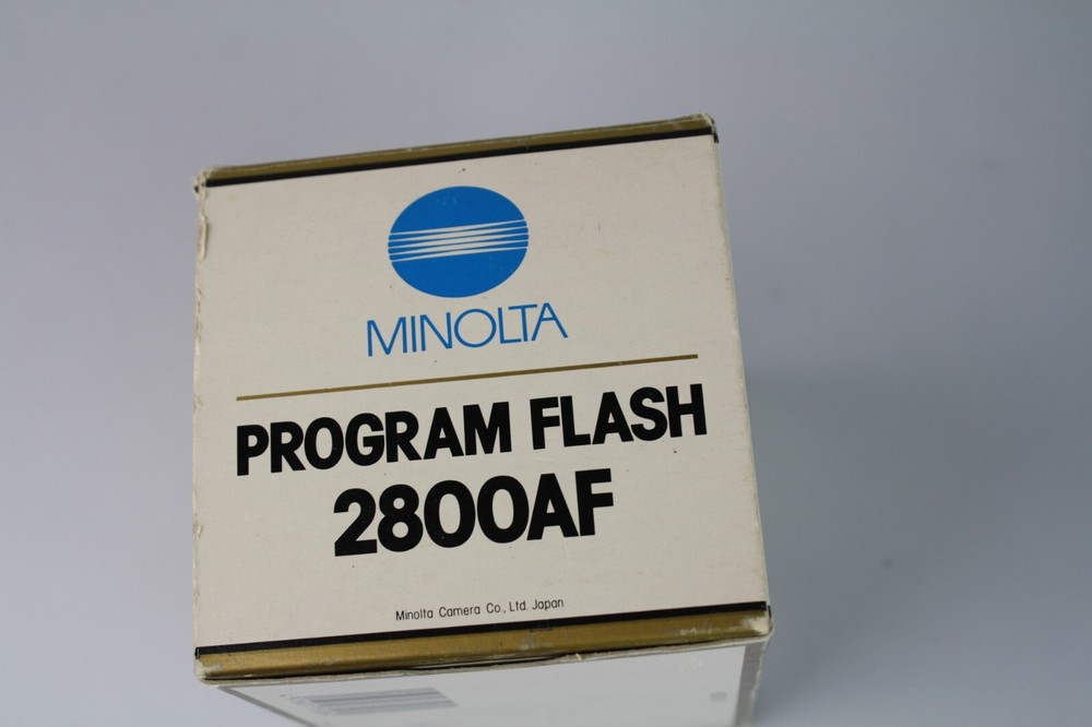 Minolta Maxxum Program 2800 AF Flash Light Unit Set