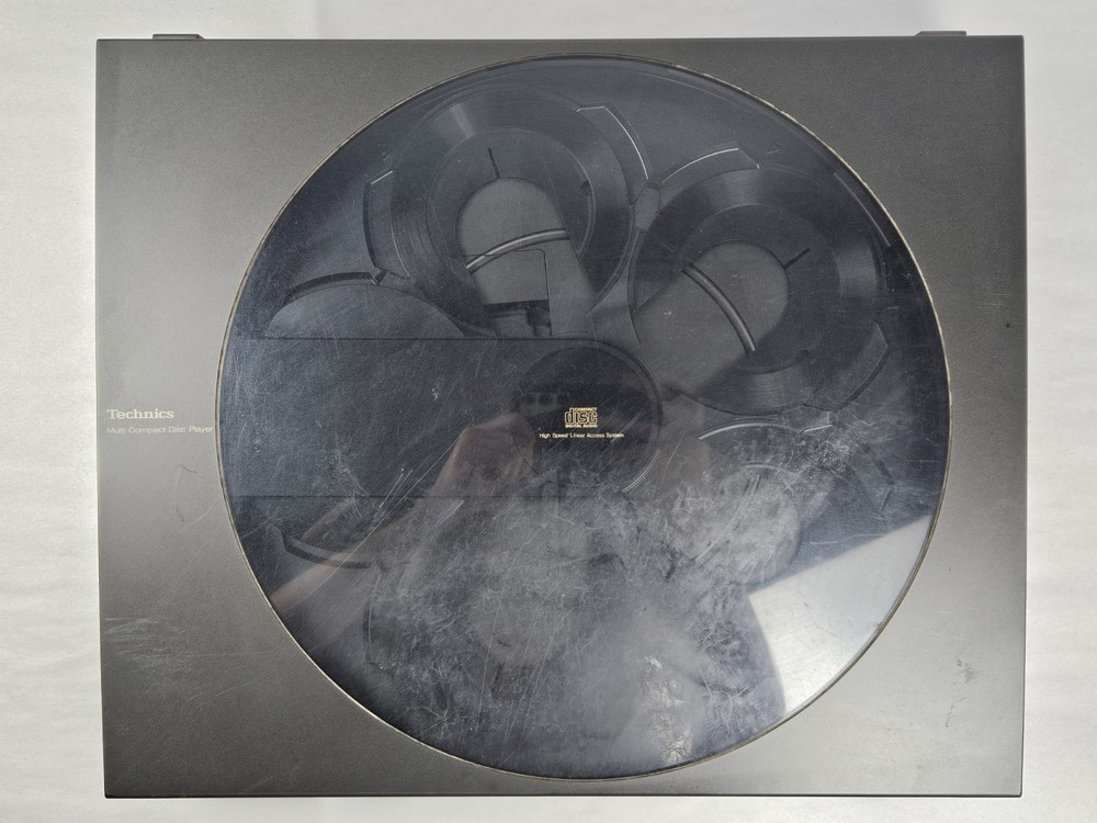 Technics SL-PC10 Multi Compact Disc Player 5 Disc CD Changer Tested Working