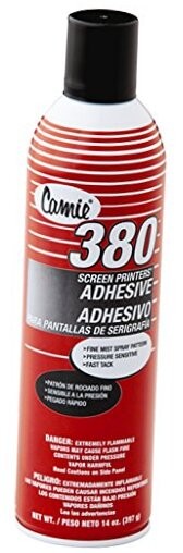 SCREEN PRINTERS' ADHESIVE4 oz. can count 1