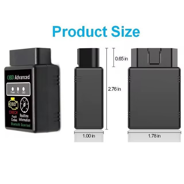 Car Bluetooth OBD2 Scanner Code Reader Automotive Diagnostic Tool OBDII ELM 327