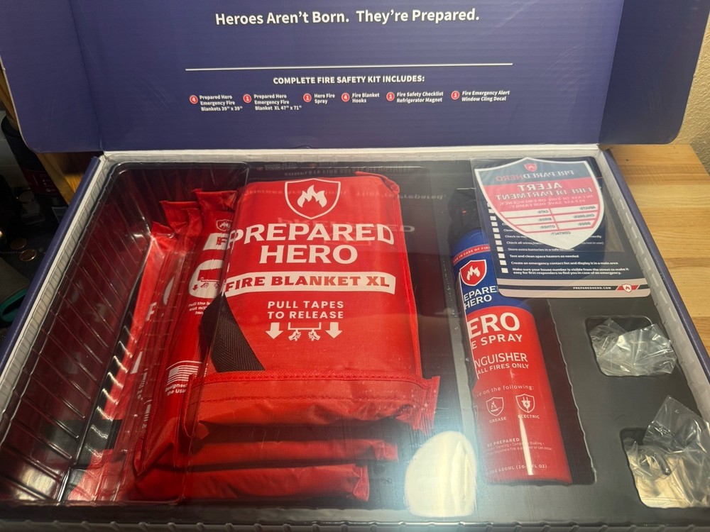 Prepared Hero Fire Safety Kit