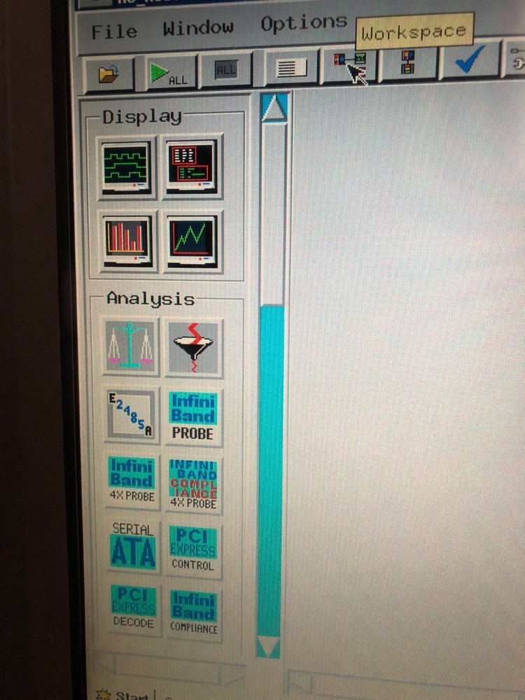 AGILENT 16702B v2.90 LOGIC ANALYSIS Frame, Full Soft, Pases All Tests