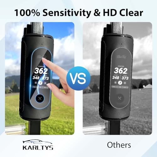 2-Pack Screen Protector for Blue Tees Golf Player+ GPS Speaker — Tempered