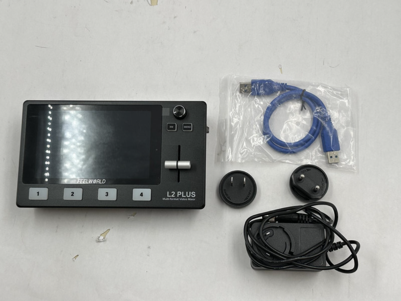 FEELWORLD L2 PLUS MULTI-CAMERA VIDEO MIXER SWITCHER WITH 5.5 LCD TOUCH SCREEN