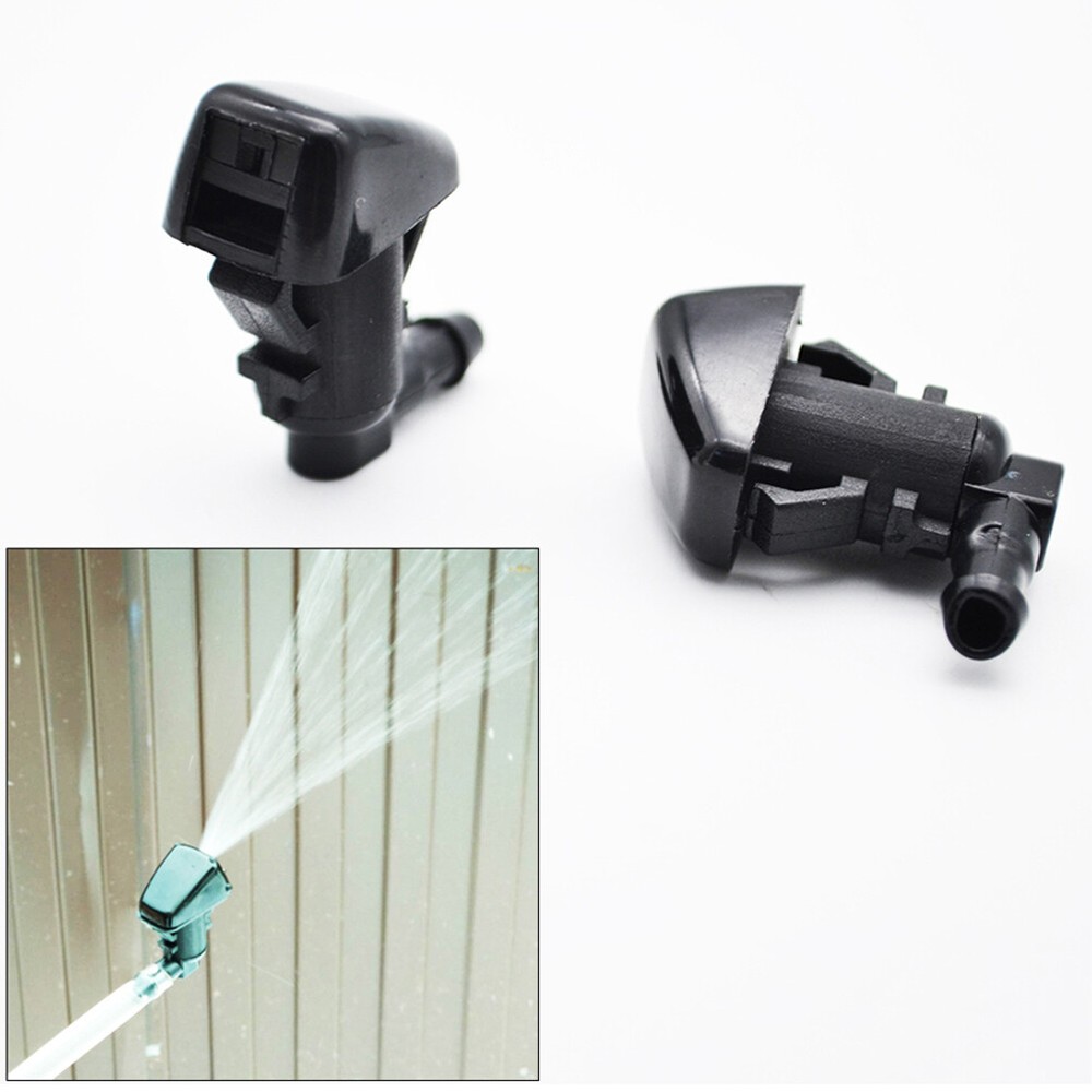 2pc Front Window Wiper Washer Jet Nozzle Spray For Dodge Caliber Nitro Durango