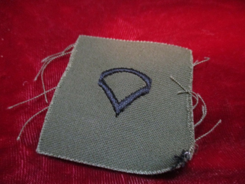 Military Patch PFV Chevron